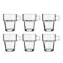 Tasse Empilable Transparent verre 270 ml (24 Unités) 89,99 €