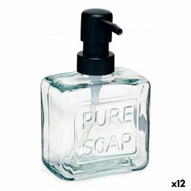 Distributeur de Savon Pure Soap 250 ml Verre Transparent Plastique (12 U 56,99 €