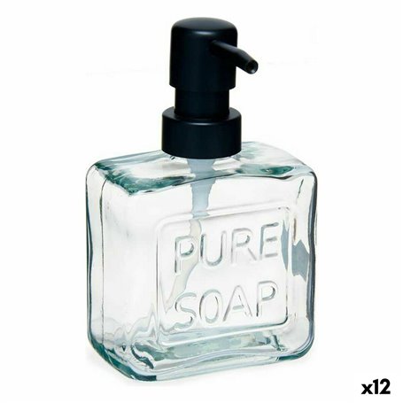 Distributeur de Savon Pure Soap 250 ml Verre Transparent Plastique (12 U 56,99 €