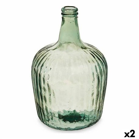 Bouteille Rayures Décoration champagne 22 x 37,5 x 22 cm (2 Unités) 99,99 €