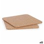 Lot Dessous de plat 18 x 0,5 x 18 cm Naturel Liège (12 Unités) 39,99 €