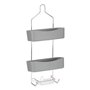 Rangement de douche 28 x 60 x 14 cm Gris Métal Plastique (6 Unités) 183,99 €