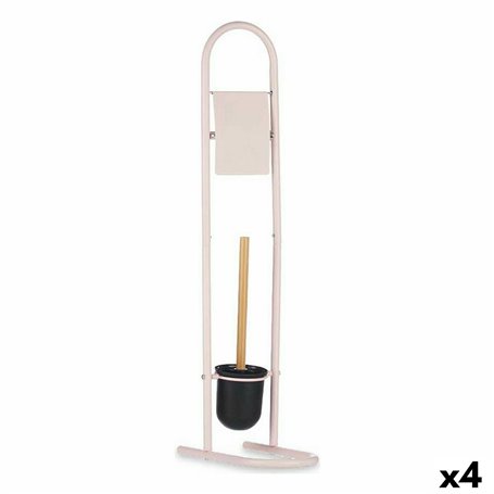 Dérouleur papier toilette avec pot à balai 16 x 28,5 x 80,8 cm Rose Méta 111,99 €