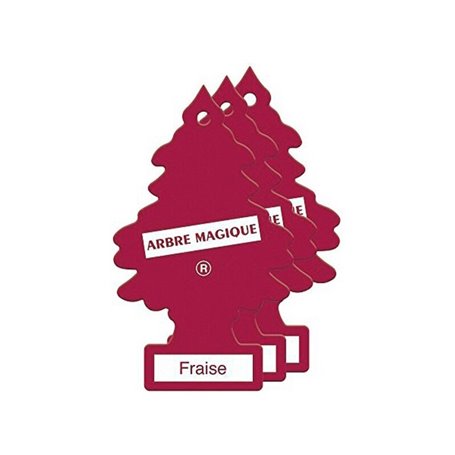 Désodorisant Pour Voiture Arbre Magique Pin Fraise (3 uds) 37,99 €