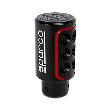 Pommeau de levier de vitesse Sparco SPC RACING Noir/Rouge 64,99 €