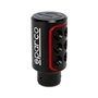 Pommeau de levier de vitesse Sparco SPC RACING Noir/Rouge 64,99 €