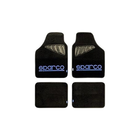 Set de tapis de voitures Sparco SPC1901 Universel Noir/Bleu (4 pcs) 63,99 €