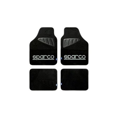 Set de tapis de voitures Sparco Universel Noir/Gris (4 pcs) 63,99 €