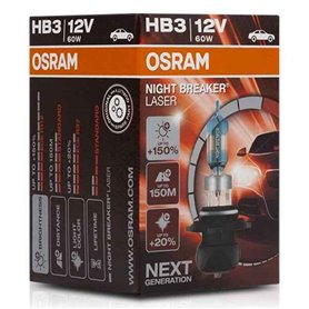 Ampoule pour voiture OS9005NL Osram OS9005NL HB3 60W 12V 44,99 €