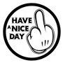 Autocollant pour voiture Have a Nice Day 35,99 €
