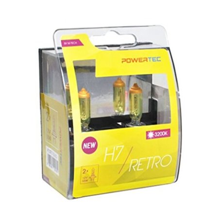 Ampoule pour voiture M-Tech PTZRT7-DUO H7 12V 55W 3200K Retro Gold 29,99 €