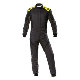 Combinaison Racing OMP First Evo Anthracite Jaune (Taille 58) 529,99 €