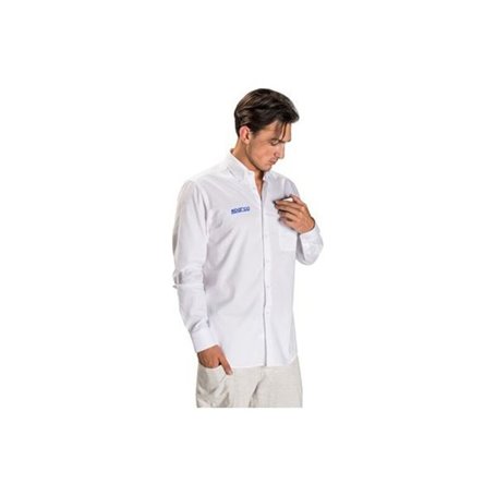 Chemise à manches longues homme Sparco Blanc (Taille S) 97,99 €