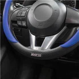 Housse pour volant Sparco SPCS128AZ Ø 37-38 cm Bleu 45,99 €