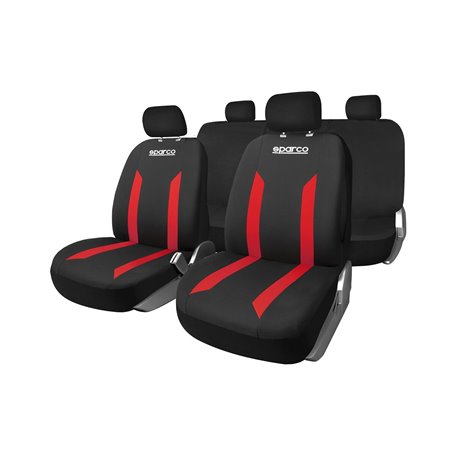 Ensemble de housses pour sièges Sparco Sabbia Noir/Rouge 85,99 €