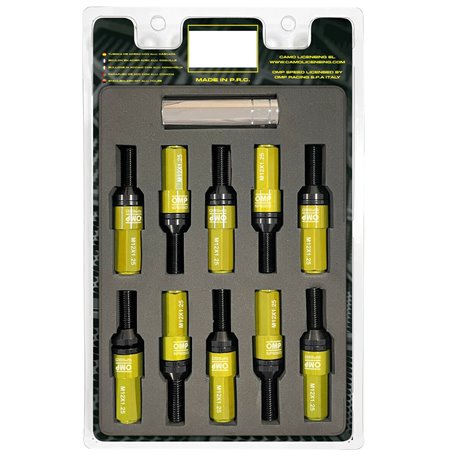 Kit de vissage OMP OMPS09971209 28 mm Jaune M12 x 1,25 129,99 €