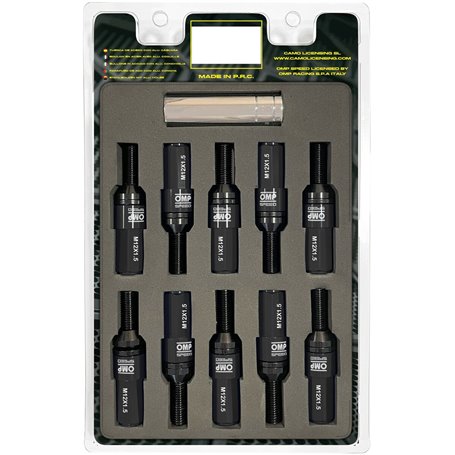 Kit de vissage OMP OMPS09981201 28 mm Noir M12 x 1,50 129,99 €