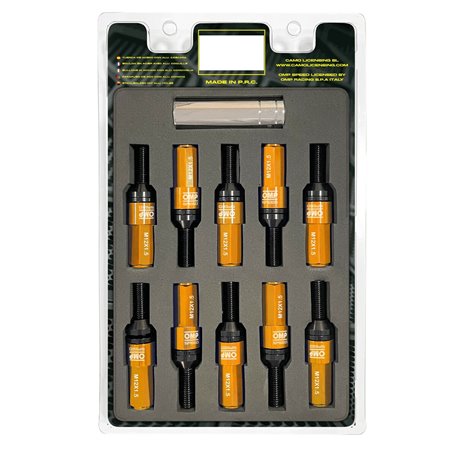 Kit de vissage OMP OMPS09981210 28 mm Orange M12 x 1,50 129,99 €