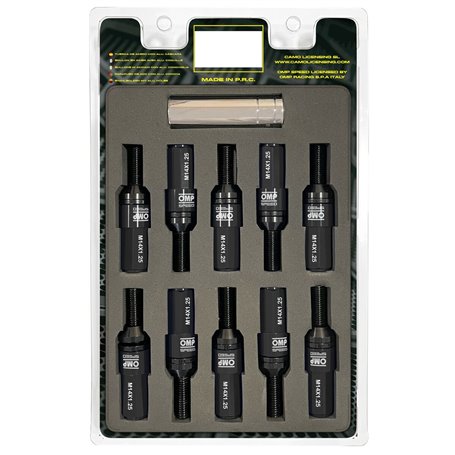 Kit de vissage OMP OMPS09971401 28 mm Noir M14 x 1,25 129,99 €