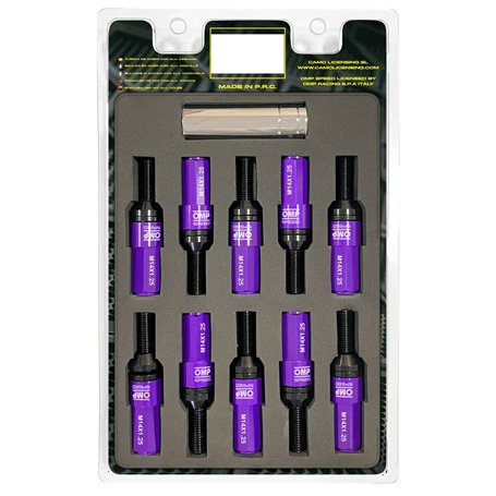 Kit de vissage OMP OMPS09971411 28 mm Violet M14 x 1,25 129,99 €