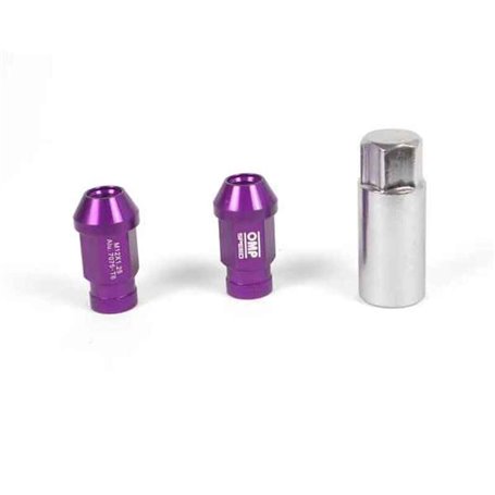 Set Vis OMP 7075 M12 x 1,25 40 mm 20 uds Violet 99,99 €