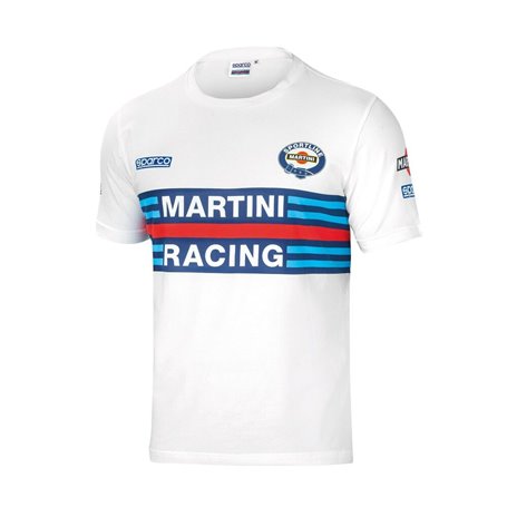 T shirt à manches courtes Sparco MARTINI RACING Taille L Blanc 59,99 €