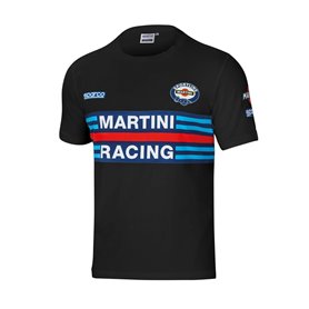 T shirt à manches courtes Sparco MARTINI RACING Noir Taille M 59,99 €