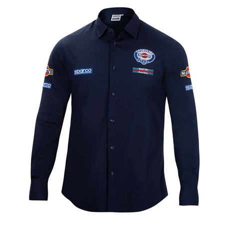 Chemise à manches longues homme Sparco Martini Racing Bleu (Taille S) 109,99 €