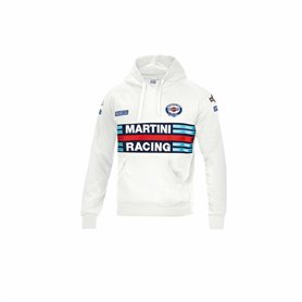 Sweat à capuche homme Sparco MARTINI RACING Taille XL Blanc 129,99 €