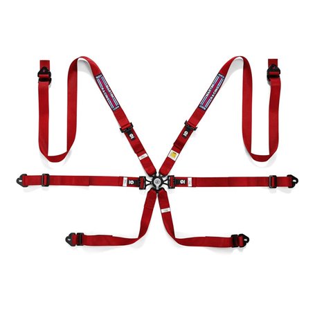 Harnais à 6 points Sparco Martini Racing Rouge 2" 239,99 €