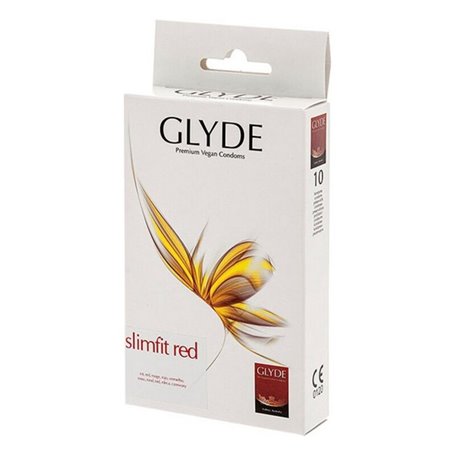 Préservatifs Glyde Slimfit Red 17 cm (10 uds) 18,99 €