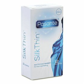 Préservatifs Pasante SilkThin 19 cm 53 mm 19,99 €