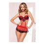 Ensemble de Lingerie Seven Til Midnight Rouge/Noir 40,99 €