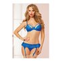 Ensemble de Lingerie Seven Til Midnight Bleu (3 pcs) 37,99 €