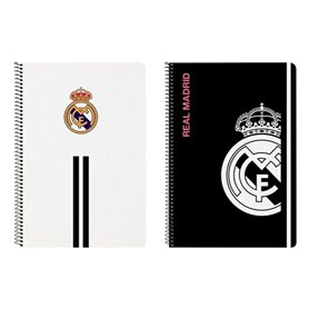 Cahier à Spirale Real Madrid C.F. M066 Noir Blanc A4 14,99 €