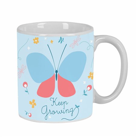 Tasse mug BlackFit8 Mariposa Céramique Bleu clair (350 ml) 33,99 €