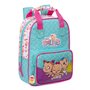 Cartable The Bellies 20 x 28 x 8 cm Violet Turquoise Blanc 36,99 €