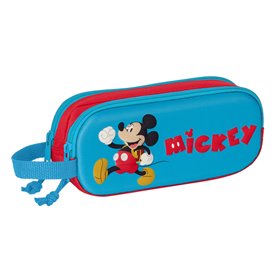 Trousse Fourre-Tout Double Mickey Mouse Clubhouse 3D Rouge Bleu 21 x 8 x 21,99 €