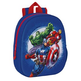 Cartable The Avengers 3D 27 x 33 x 10 cm Blue marine 25,99 €