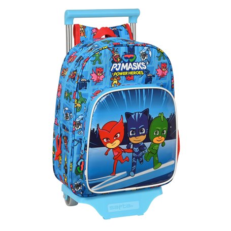 Cartable à roulettes PJ Masks 26 x 34 x 11 cm Bleu 57,99 €