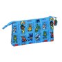 Trousse Fourre-Tout Triple PJ Masks Bleu 22 x 12 x 3 cm 22,99 €