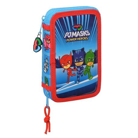 Plumier double PJ Masks 12.5 x 19.5 x 4 cm Bleu (28 pcs) 32,99 €