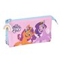 Trousse Fourre-Tout Triple My Little Pony Wild & free Bleu Rose 22 x 12  22,99 €