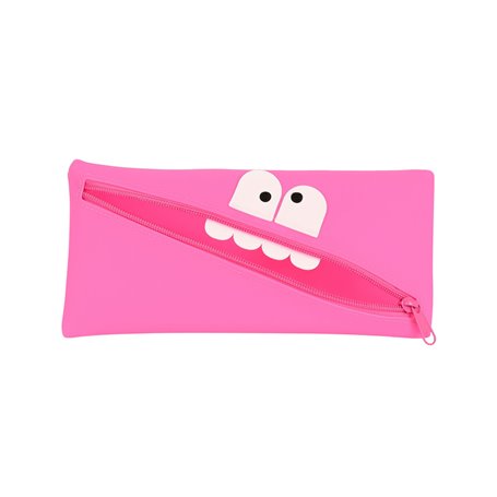 Trousse d'écolier Safta  Visage 22 x 11 x 1 cm Fuchsia 17,99 €