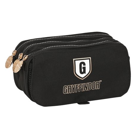 Trousse Fourre-Tout Triple Harry Potter Bravery 21,5 x 10 x 8 cm Noir 27,99 €