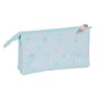 Trousse Fourre-Tout Triple Moos Garden Turquoise 22 x 12 x 3 cm 21,99 €