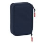 Plumier double Munich Flash 12.5 x 19.5 x 4 cm Blue marine (28 pcs) 32,99 €