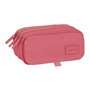 Trousse Fourre-Tout Triple Safta Marsala 21,5 x 10 x 8 cm Bordeaux 27,99 €