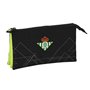 Trousse Fourre-Tout Triple Real Betis Balompié Noir Citron 22 x 12 x 3 c 22,99 €