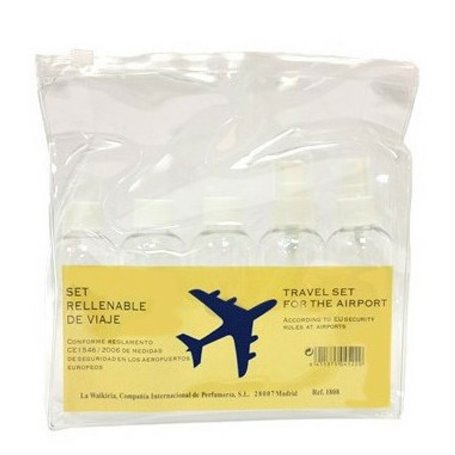 Ensemble de Voyage Walkiria Plastique Transparent (5 pcs) 18,99 €